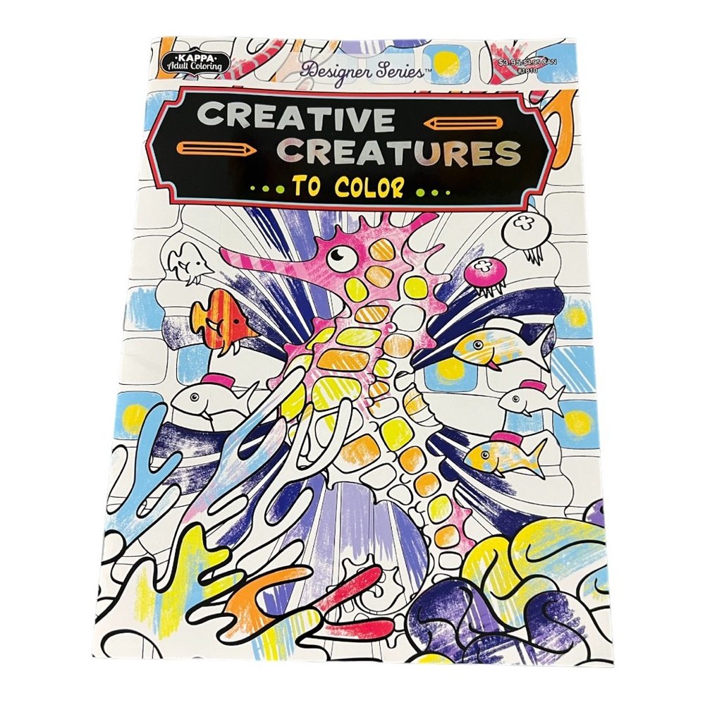 КАРРА Adult Coloring Designer Series
CREATIVE CREATURES TO COLOR
